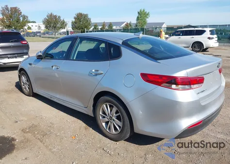 2017 Kia Optima Lx из США, поврежденный, VIN 5XXGT4L30HG167620